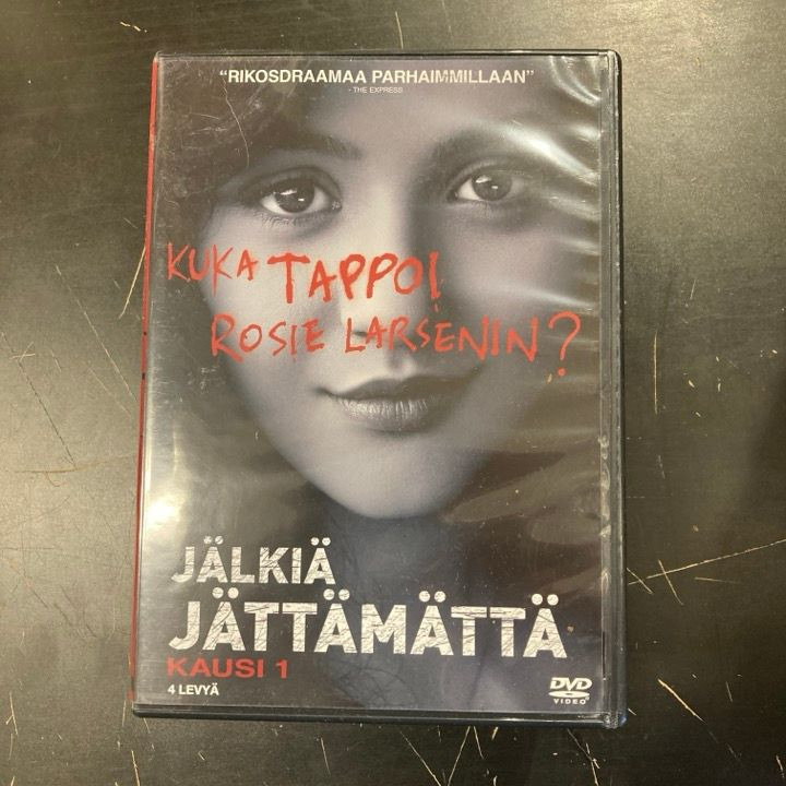 Jälkiä jättämättä - Kausi 1 4DVD (VG+/M-) -tv-sarja-